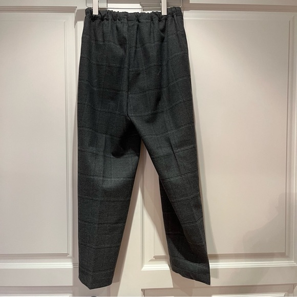 Aritzia Babaton Grey Plaid Trouser - Picture 2 of 5
